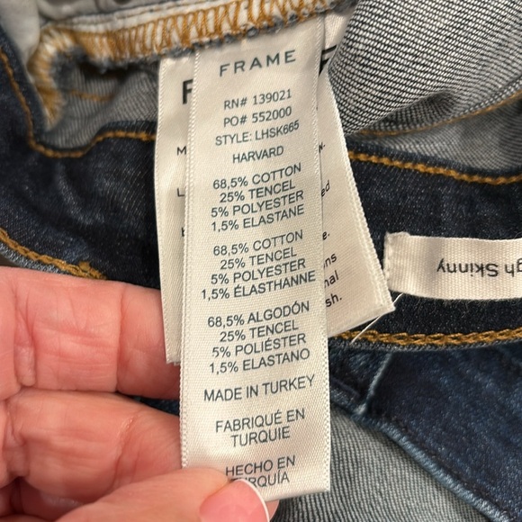 Frame Le High Skinny Jeans - Picture 7 of 8